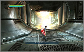 Use double jump and dash to move across the gaps - Kamino - The Escape - Walkthrough - Star Wars: The Force Unleashed II - Game Guide and Walkthrough