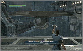 Deal with the next force field blocking the passage and you will once more find yourself outside the complex - Kamino - The Escape - Walkthrough - Star Wars: The Force Unleashed II - Game Guide and Walkthrough