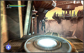 Right after the departure, three round platforms will appear behind you - Cato Neimoidia - The Eastern Arch - Walkthrough - Star Wars: The Force Unleashed II - Game Guide and Walkthrough