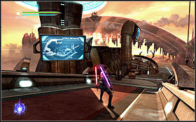 After getting out of the elevator, you will find yourself nearby the train platform - Cato Neimoidia - The Eastern Arch - Walkthrough - Star Wars: The Force Unleashed II - Game Guide and Walkthrough