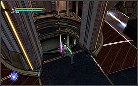 To move on, you have to destroy the elevator's generator - Cato Neimoidia - The Eastern Arch - Walkthrough - Star Wars: The Force Unleashed II - Game Guide and Walkthrough