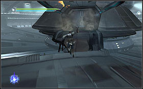 After passing a few rooms and corridors you will reach a demolished bridge - Kamino - The Return - Walkthrough - Star Wars: The Force Unleashed II - Game Guide and Walkthrough