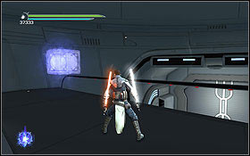 The holocron is inside the room from which you've been destroying the ships attacking general Kota - Kamino - The Return - Hidden holocrons - Star Wars: The Force Unleashed II - Game Guide and Walkthrough
