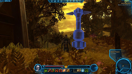 [3]: Grahur [*] - a bounty hunter camping near the fire - (02) Evocii Swamp - Places - Star Wars: The Old Republic - Game Guide and Walkthrough