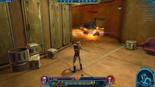 You'll notice a Datapad on the table in [7] - (L03) Gauntlet - Bounty Hunter - Star Wars: The Old Republic - Game Guide and Walkthrough