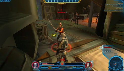 Use your Personal Holocom - (L06) Big Chief - Bounty Hunter - Star Wars: The Old Republic - Game Guide and Walkthrough