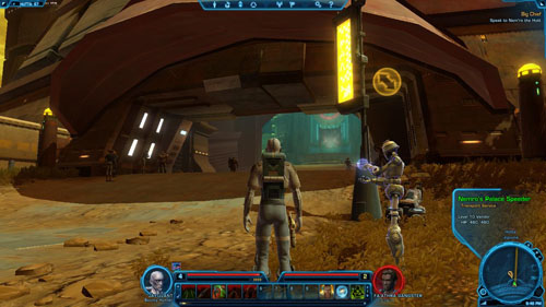 Once inside the palace run upstairs - (L06) Big Chief - Bounty Hunter - Star Wars: The Old Republic - Game Guide and Walkthrough