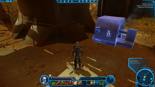 Disable the Second Generator - (L07) Settling Accounts - Bounty Hunter - Star Wars: The Old Republic - Game Guide and Walkthrough