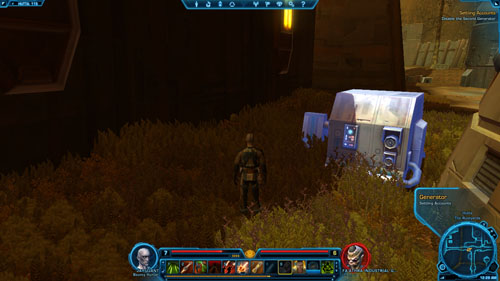 Disable the Third Generator - (L07) Settling Accounts - Bounty Hunter - Star Wars: The Old Republic - Game Guide and Walkthrough