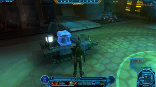 Use the Holoterminal - (L07) Economies of Scale - Imperial Agent - Star Wars: The Old Republic - Game Guide and Walkthrough