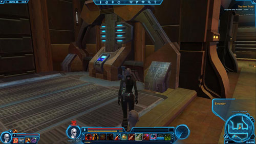 After you've found yourself in [7], force your way through the corridor full of enemies to [8] and enter the story area - (L10) The New Truth - Imperial Agent - Star Wars: The Old Republic - Game Guide and Walkthrough