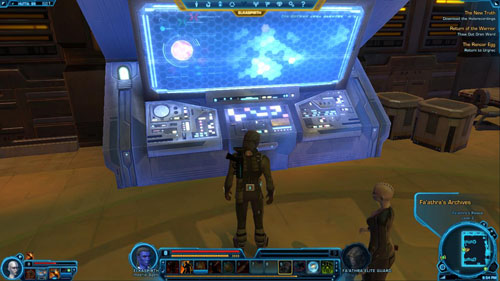 After a while you'll be accosted by Nohn Veyaiko - (L10) The New Truth - Imperial Agent - Star Wars: The Old Republic - Game Guide and Walkthrough
