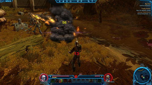 Open the Speeder Cockpit - (L05) Trophy Hunter - Hutta - Star Wars: The Old Republic - Game Guide and Walkthrough