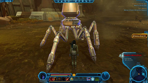 Retrieve a Fa'athra Mining Droid Datacore - (L05) Tech Jealousy - Hutta - Star Wars: The Old Republic - Game Guide and Walkthrough