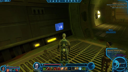 Destroy Faa'hras Security Droids: 0/2 - (L07) [HEROIC +2] Factory Recall - Hutta - Star Wars: The Old Republic - Game Guide and Walkthrough