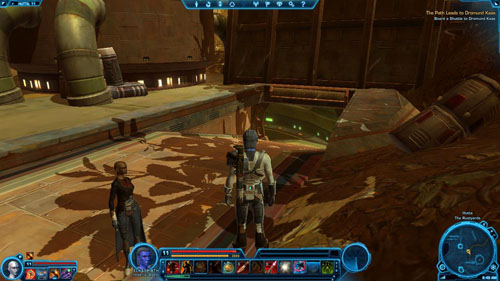 The most dangerous enemies in the tunnels are Fa'athra Security Commanders [*] along with their lizards (if they are there then kill them first with a powerful attack) - Galactic History 03 (Matrix Shard) - Datacrons - Star Wars: The Old Republic - Game Guide and Walkthrough