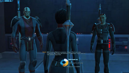 A - (L03) Arm Yourself - Sith Warrior - Star Wars: The Old Republic - Game Guide and Walkthrough
