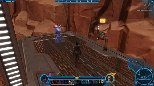 Go back downstairs and head north - (L06) Slaying the Beast - Sith Warrior - Star Wars: The Old Republic - Game Guide and Walkthrough