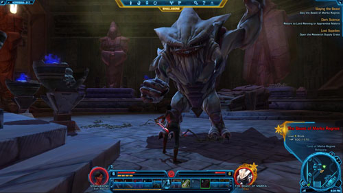 Return to Overseer Tremel - (L06) Slaying the Beast - Sith Warrior - Star Wars: The Old Republic - Game Guide and Walkthrough