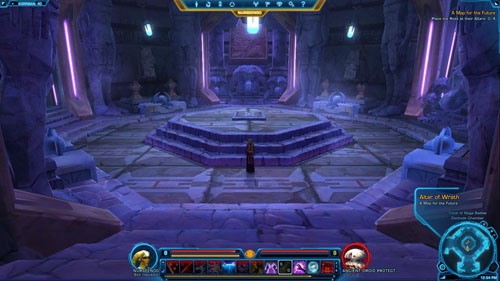 Meditate at the Alter - (L11) A Map for the Future - Sith Inquisitor - Star Wars: The Old Republic - Game Guide and Walkthrough
