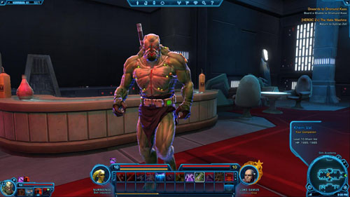 Board a Shuttle to the Imperial Fleet - (L11) Go to Dromund Kass - Sith Inquisitor - Star Wars: The Old Republic - Game Guide and Walkthrough