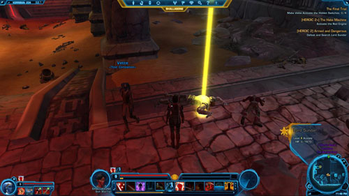 Deliver Lord Sundars Ring - (L08) [HEROIC 2] Armed and Dangerous - Korriban - Star Wars: The Old Republic - Game Guide and Walkthrough