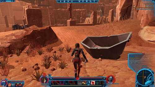 You might be passing by wild Tuk'ata on the way, but these are not dangerous enemies - Galactic History 16 (+2 Willpower) - Datacrons - Star Wars: The Old Republic - Game Guide and Walkthrough