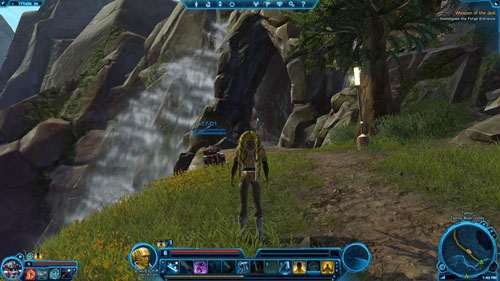 Defeat Flesh Raiders and Reprogrammed Trail Droids: 0/15 - (L09) Weapon of the Jedi - Jedi Knight - Star Wars: The Old Republic - Game Guide and Walkthrough