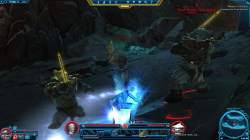 Head to the Ancient Forge - (L09) Weapon of the Jedi - Jedi Knight - Star Wars: The Old Republic - Game Guide and Walkthrough