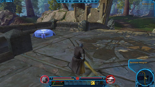 Recover the Southeast Hologram - (L01) The Path of a Jedi - Jedi Consular - Star Wars: The Old Republic - Game Guide and Walkthrough
