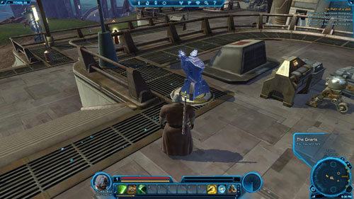 Recover the Northeast Hologram - (L01) The Path of a Jedi - Jedi Consular - Star Wars: The Old Republic - Game Guide and Walkthrough