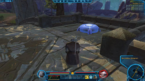 Recover the Northwest Hologram - (L01) The Path of a Jedi - Jedi Consular - Star Wars: The Old Republic - Game Guide and Walkthrough
