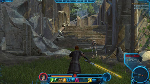Investigate the Stone Markers - (L06) Hunters Eye - Jedi Consular - Star Wars: The Old Republic - Game Guide and Walkthrough