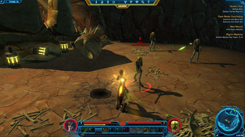 Examine the Ancient Altar - (L06) Hunters Eye - Jedi Consular - Star Wars: The Old Republic - Game Guide and Walkthrough