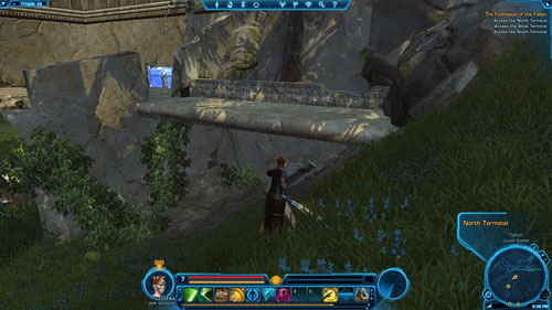Access the East Terminal - (L06) The Footsteps of the Fallen - Jedi Consular - Star Wars: The Old Republic - Game Guide and Walkthrough