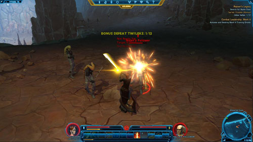 Defeat the Twilek Guards - (L07) Rajivaris Legacy - Jedi Consular - Star Wars: The Old Republic - Game Guide and Walkthrough
