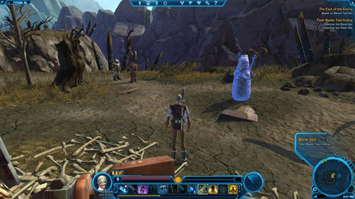 Examine the Flesh Idol - (L06) Flesh Raider Fact-finding - Tython - Star Wars: The Old Republic - Game Guide and Walkthrough
