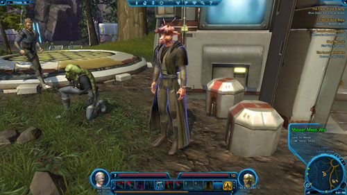 while the second, Master Kalisa Gehso is in the Jedi Temple in [2] - (L06) Flesh Raider Fact-finding - Tython - Star Wars: The Old Republic - Game Guide and Walkthrough