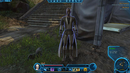 Go to Lower Kaleth and climb up the stairs in [2] - (L07) [HEROIC 2+] The Chamber of Speech - Tython - Star Wars: The Old Republic - Game Guide and Walkthrough