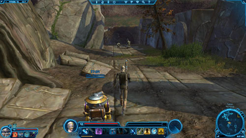 Defeat the first group, turn left and then left once more - Galactic History 11 (Matrix Shard) - Datacrons - Star Wars: The Old Republic - Game Guide and Walkthrough