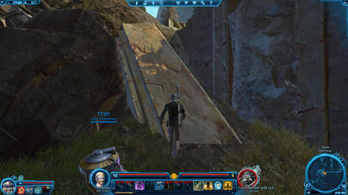 Rewards: Blue Matrix Shard, Codex entry - Achievements - Datacrons: Galactic History 11 - The Tionese Face the Hutt Empire - 550 XP - Galactic History 11 (Matrix Shard) - Datacrons - Star Wars: The Old Republic - Game Guide and Walkthrough