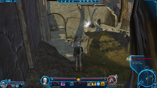 Before you can take the last Datacron, you'll have to defeat another Flesh Raider War Leader [+] - Galactic History 11 (Matrix Shard) - Datacrons - Star Wars: The Old Republic - Game Guide and Walkthrough