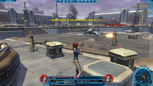 Destroy the Missile Launcher Cache - (L02) Hit the Ground Running - Trooper - Star Wars: The Old Republic - Game Guide and Walkthrough