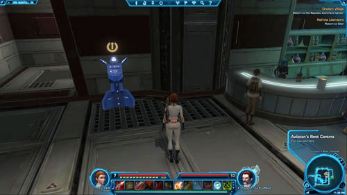 Then, head for the entrance to the Republic Command Center in [3] - (L02) Hit the Ground Running - Trooper - Star Wars: The Old Republic - Game Guide and Walkthrough