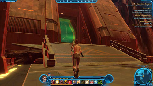 It must be underlined at this point that this is a very difficult area - (L10) The Separatists Stronghold - Trooper - Star Wars: The Old Republic - Game Guide and Walkthrough
