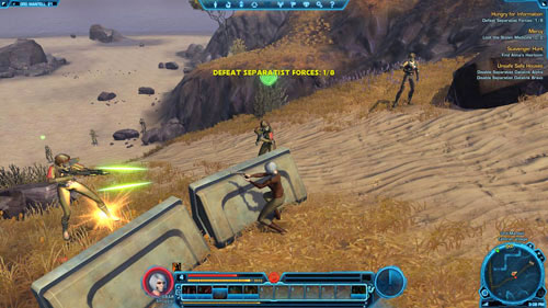 Find Rekis Safe House - (L05) Hungry for Information - Smuggler - Star Wars: The Old Republic - Game Guide and Walkthrough