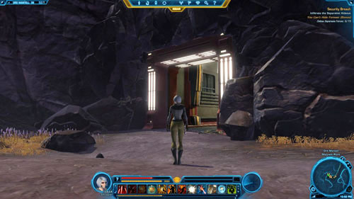 Access the Separatist Computer - (L07) Security Breach - Smuggler - Star Wars: The Old Republic - Game Guide and Walkthrough