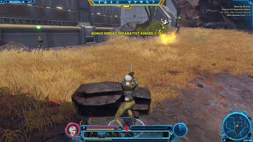 Infiltrate the Separatist Base - (L07) Security Breach - Smuggler - Star Wars: The Old Republic - Game Guide and Walkthrough