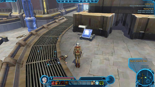Disable Signal Jammer Delta - (L02) Clearing the Air - Ord Mantell - Star Wars: The Old Republic - Game Guide and Walkthrough