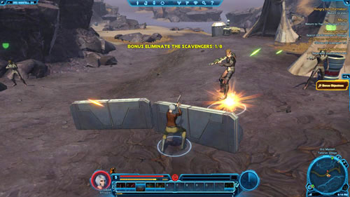 Search the Scavenger's Salvage - (L05) Scavenger Hunt - Ord Mantell - Star Wars: The Old Republic - Game Guide and Walkthrough